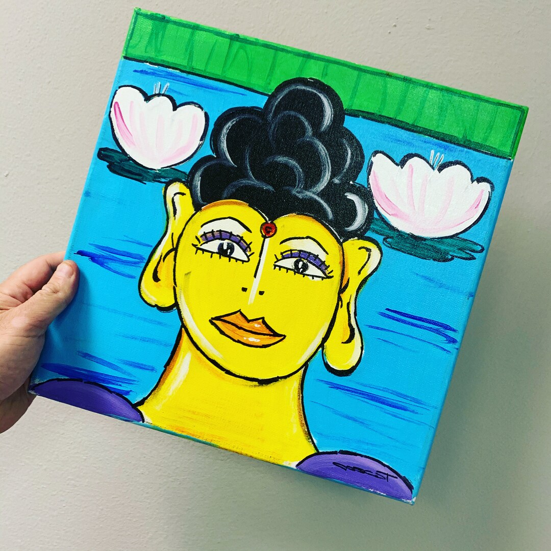 Buddha Wall Art, Zen Art, Zen Decor, Asian Style, Yoga Room Decor