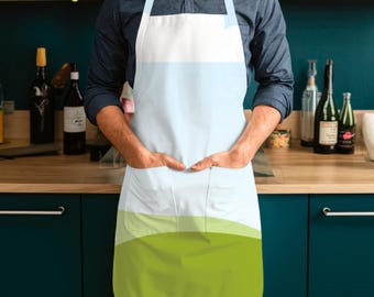 Apron Mockup: Editable Canva Template with Pockets (Digital Download)