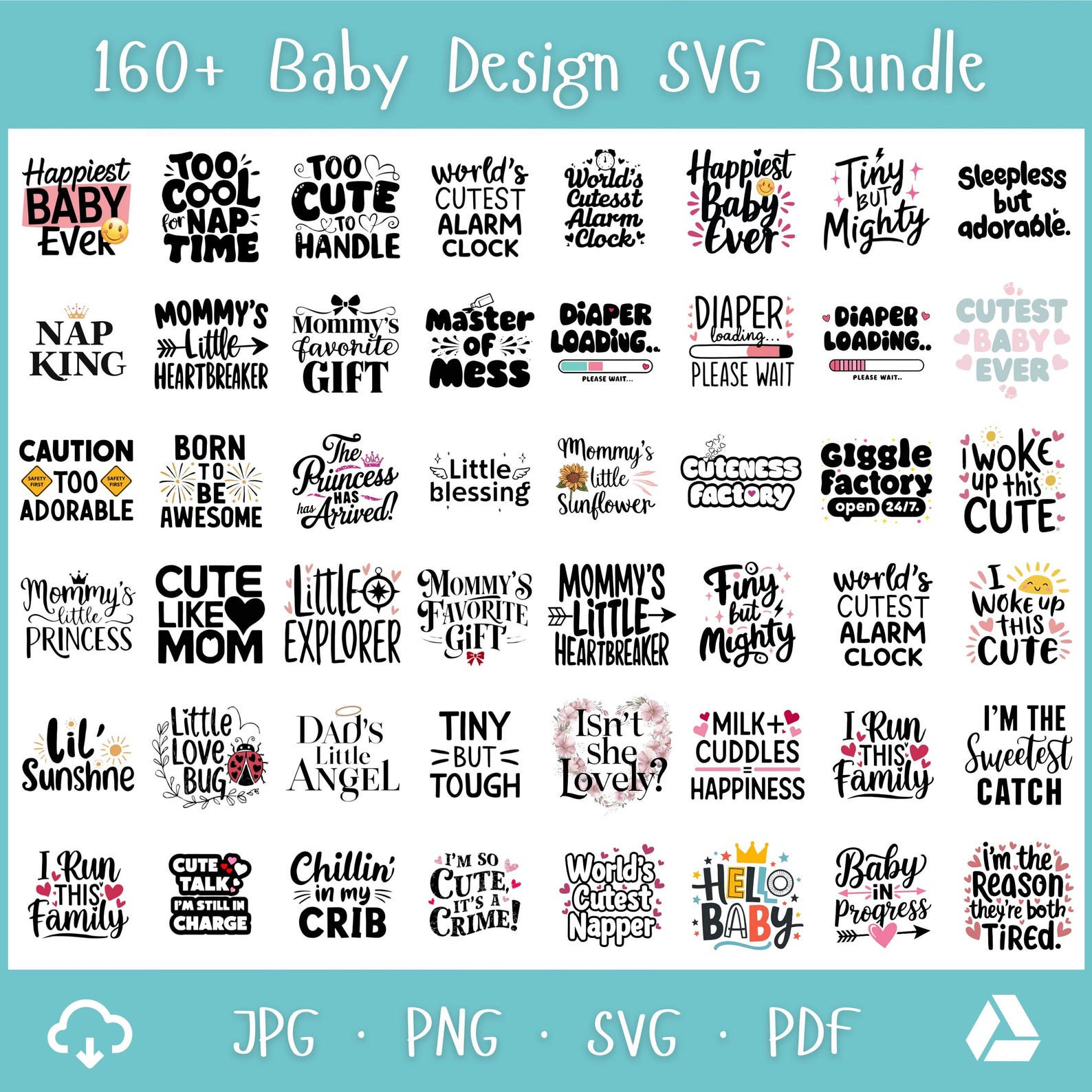 Baby Quotes PNG Bundle: Onesie Designs Newborn Designs,shower Print on ...