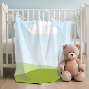 Baby & Nursery Blanket Mockup PSD Velveteen, Sherpa, Minky, and Fleece Blanket Smart Object Canva  Photoshop Ready PNG JPG Digital Download