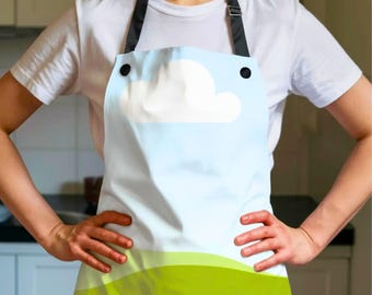 Schürze Mockup: Bearbeitbare Canva Vorlage für Chef, Küche & Barista (Digitaler Download)