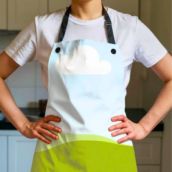Apron Mockup: Editable Canva Template for Chef, Kitchen & Barista (Digital Download)