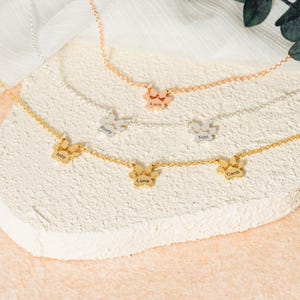 Paw Print Name Necklace,Paw Necklace,Pet Necklace,Dog Paw Necklace,Cat Paw Necklace,Pet Memorial Gift,Pet Memorial Necklace,Pet Lovers Gift