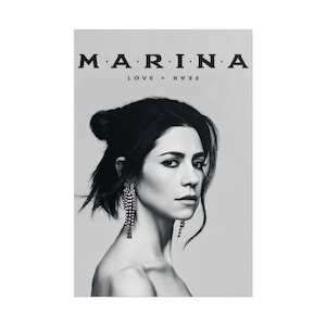 marina - love and fear Premium Matte vertical poster, Gift