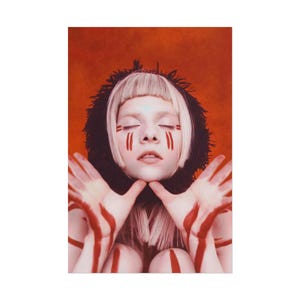 AURORA - a different kind of human step 2 Premium Matte Poster, Music Merch, Tour merch Birthday Gift, Gift