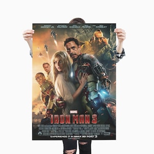 Iron Man 3 Poster / Premium Matte vertikal, Geschenk
