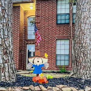 Charlie Brown Thanksgiving Snoopy and Woodstock Yard Ornaments, Fall Snoopy
