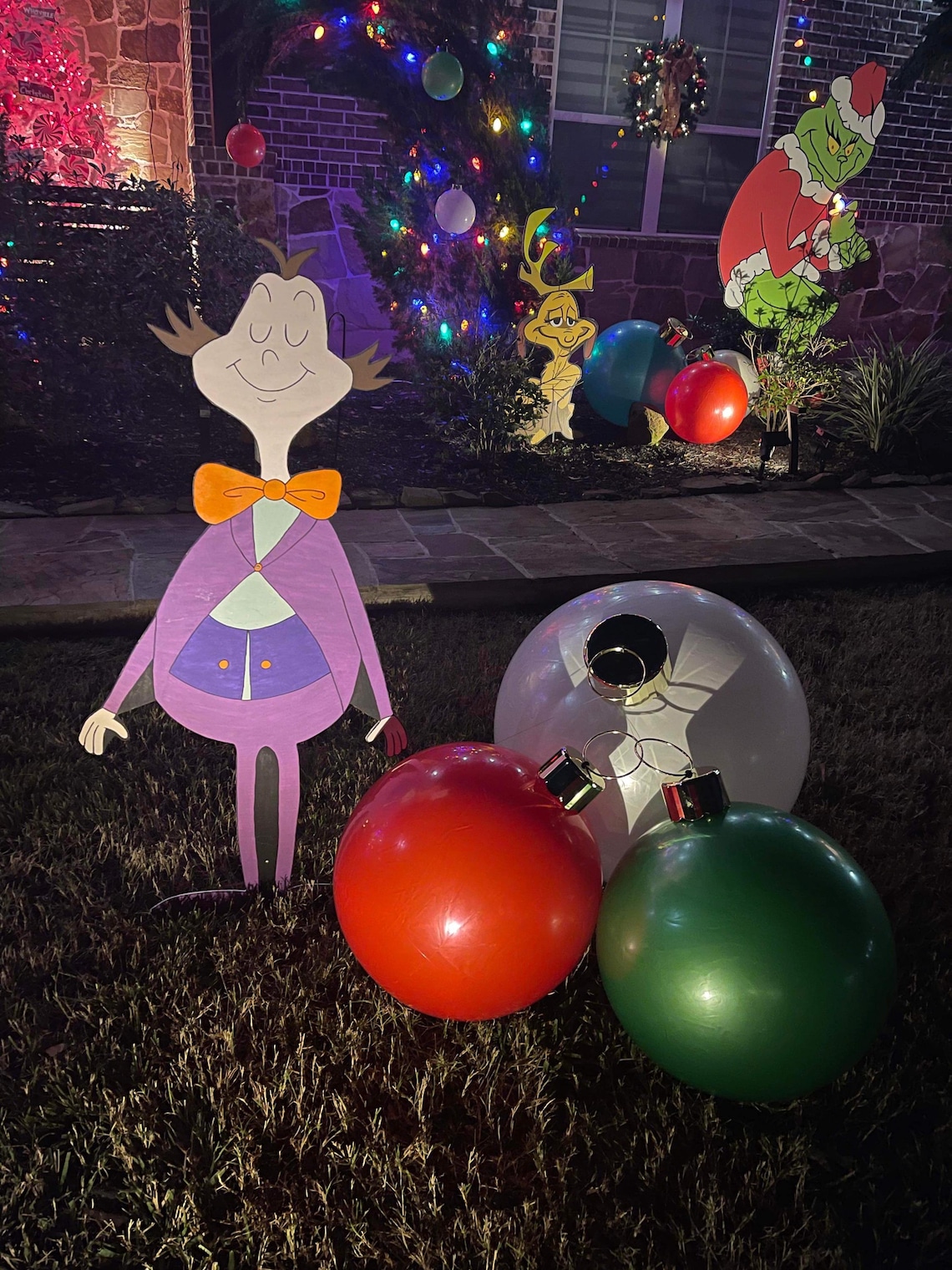 Whoville's Grinchmas Cheer Ornament – Handmade Holiday Decor For Grinc – BrAvEl WoodWorx
