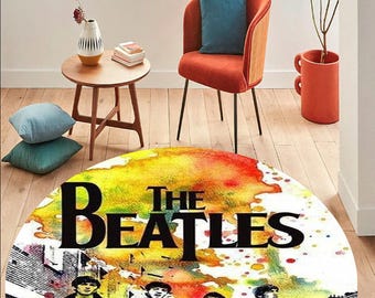 The Beatles Rug: Non-Slip Fan Carpet, Kids Room Decor