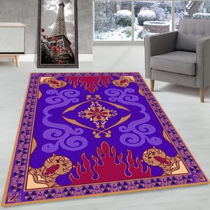 Aladdin Carpet, Flying Carpet, Children&#39;s Room Carpet, Magic Carpet Aladdin, Fairy Tale Magic Carpet, Room Carpet