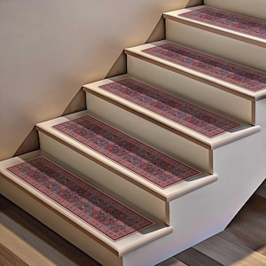 Stair Decoration Carpet, Washable Stair Carpet, Non-Slip Stair Carpet, Unique Stair Carpet
