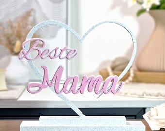 Regalo personalizado para el Día de la Madre, regalo de agradecimiento para mamá, abuela o maestra con mensaje personalizado.