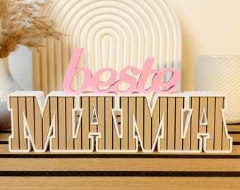 El mejor regalo para mamá en el Día de la Madre: un bonito adorno decorativo para la mejor mamá.