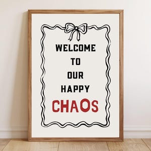 Welcome Home Sign, Welcoming Quote, Funny Family Home Decor, Modern Minimalist Quote Print, Modern Home Decor, Entryway Welcome Poster
