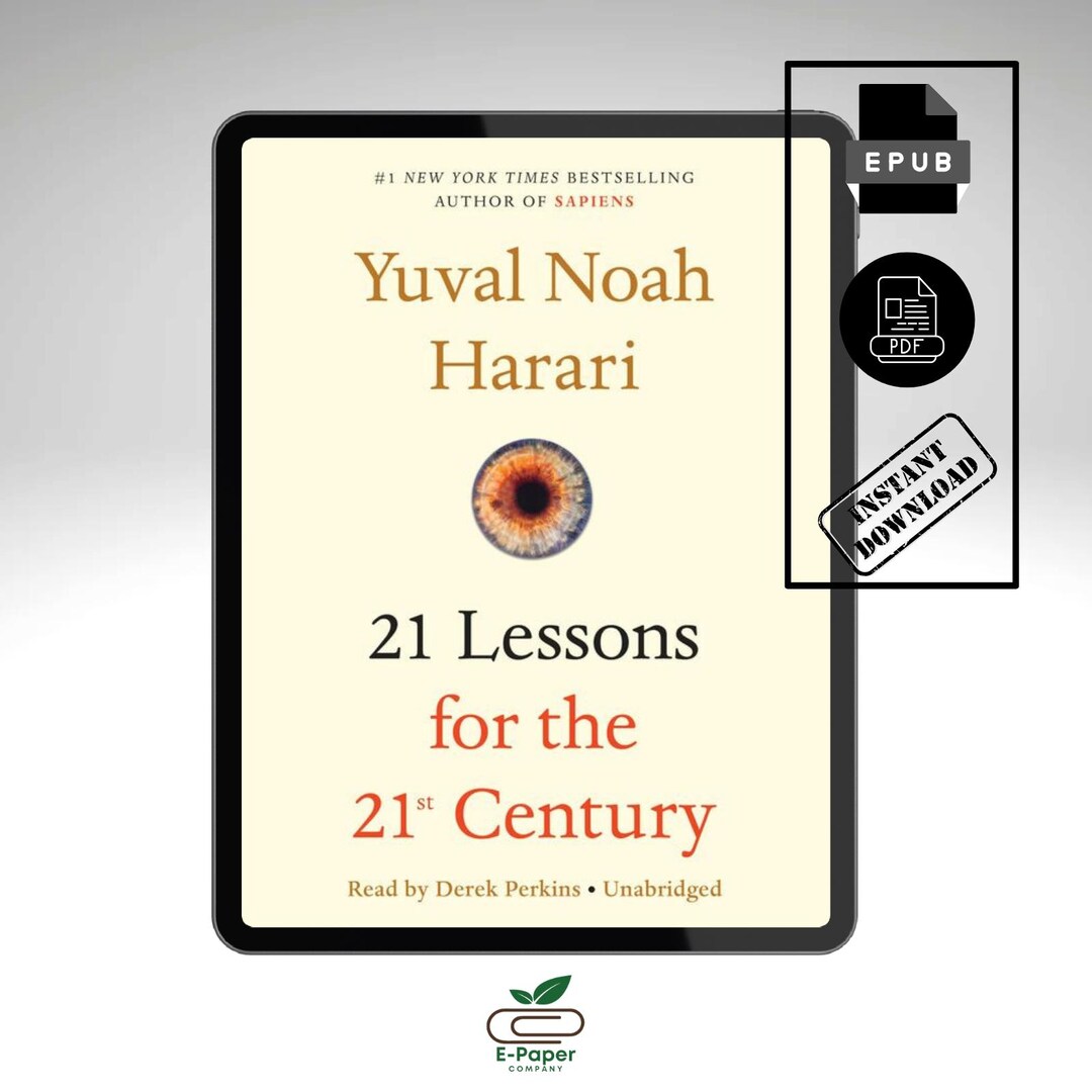 21 Lessons for the 21st Century by Yuval Noah Harari | Society, Future ...