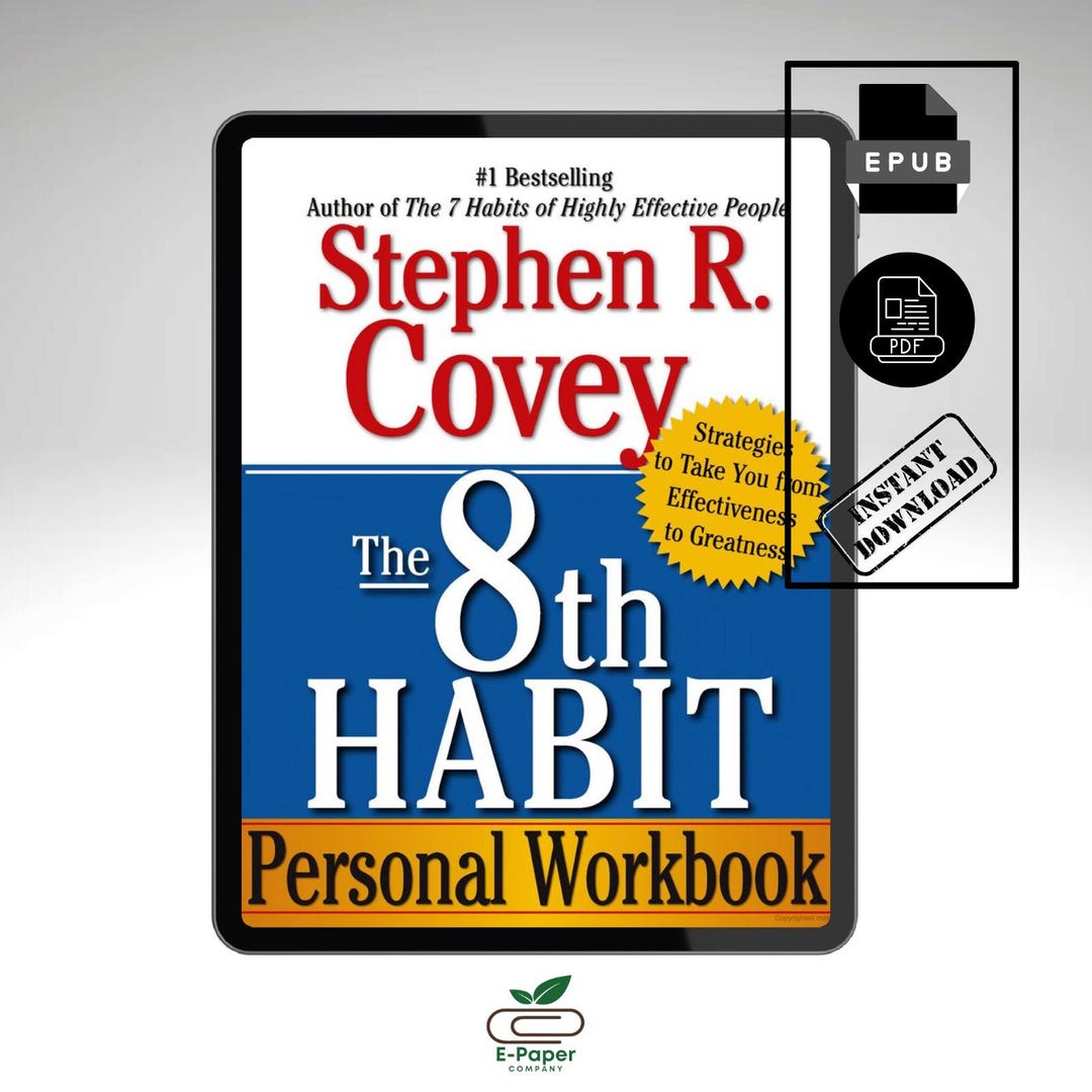 The 8th Habit by Stephen Covey | Leadership and Self-improvement E-book ...
