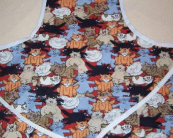 Kitty apron Full apron Cotton apron Women’s apron Girl’s apron Kitchen accessory Gift for cook Gift for baker Gift for women Gift for girls