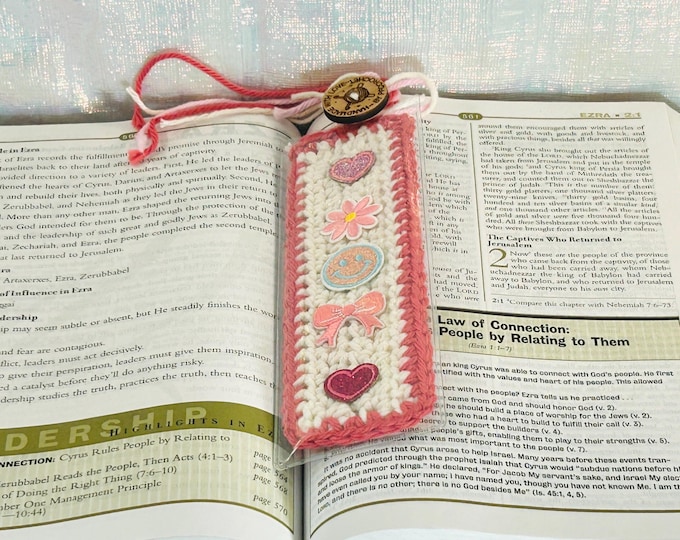 Customizable, Personalized, Crocheted Bookmarks for the Avid Readers