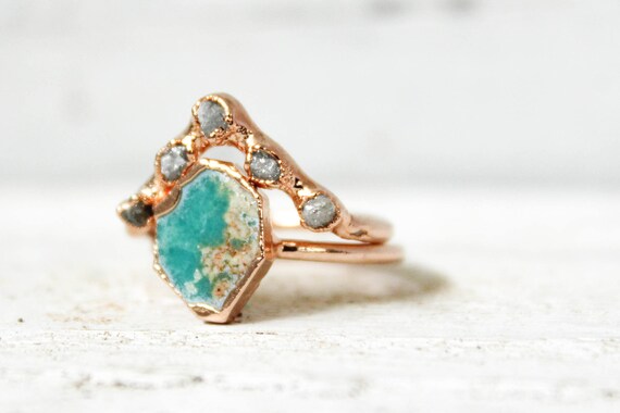 alternative to wedding ring image natural turquoise wedding ring alternative engagement etsy alternative to wedding ring image natural turquoise wedding ring alternative engagement etsy