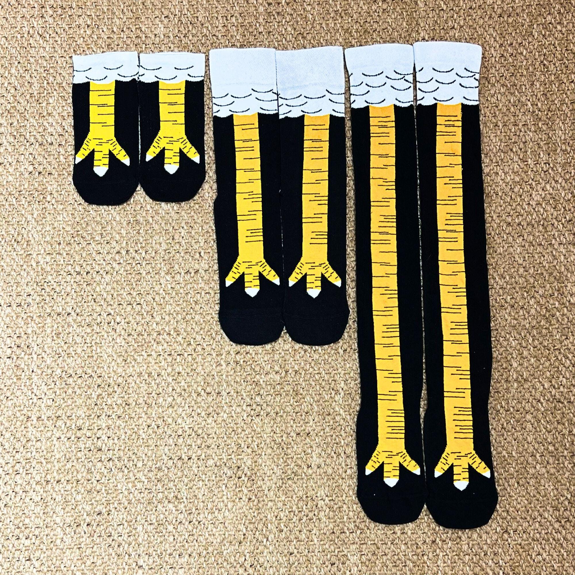 YueJieSelected Chicken Leg Socks Grappige Kippenbeen Sokken Kippenpoten