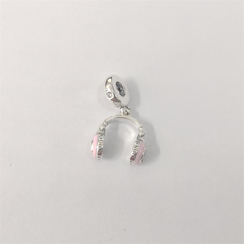 Pandora Pink Love Music DJ Headphones Pendant Charm S925 ALE Etsy