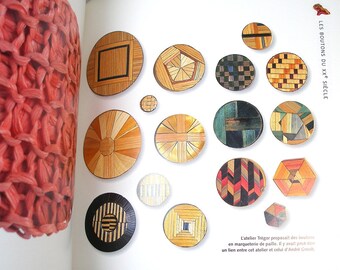 Boutons by Loic Allio. 1st Edition Book of Buttons, Antique