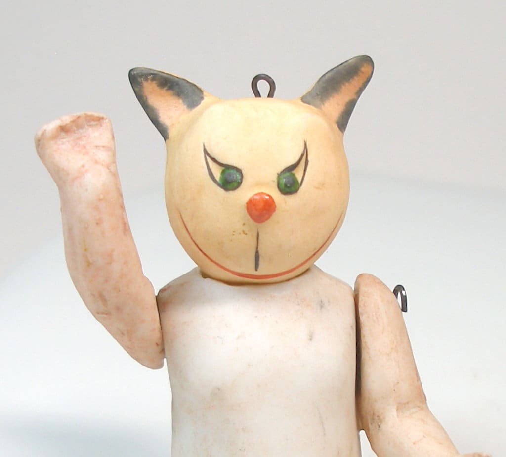 Antique Bisque Cat Doll - Etsy