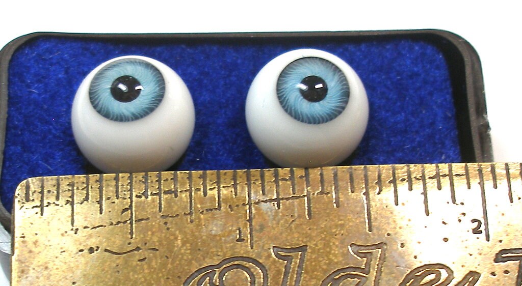 Good-Quality 10mm BlueIris with stripes Glass BJD Eyes for BJD Doll 
