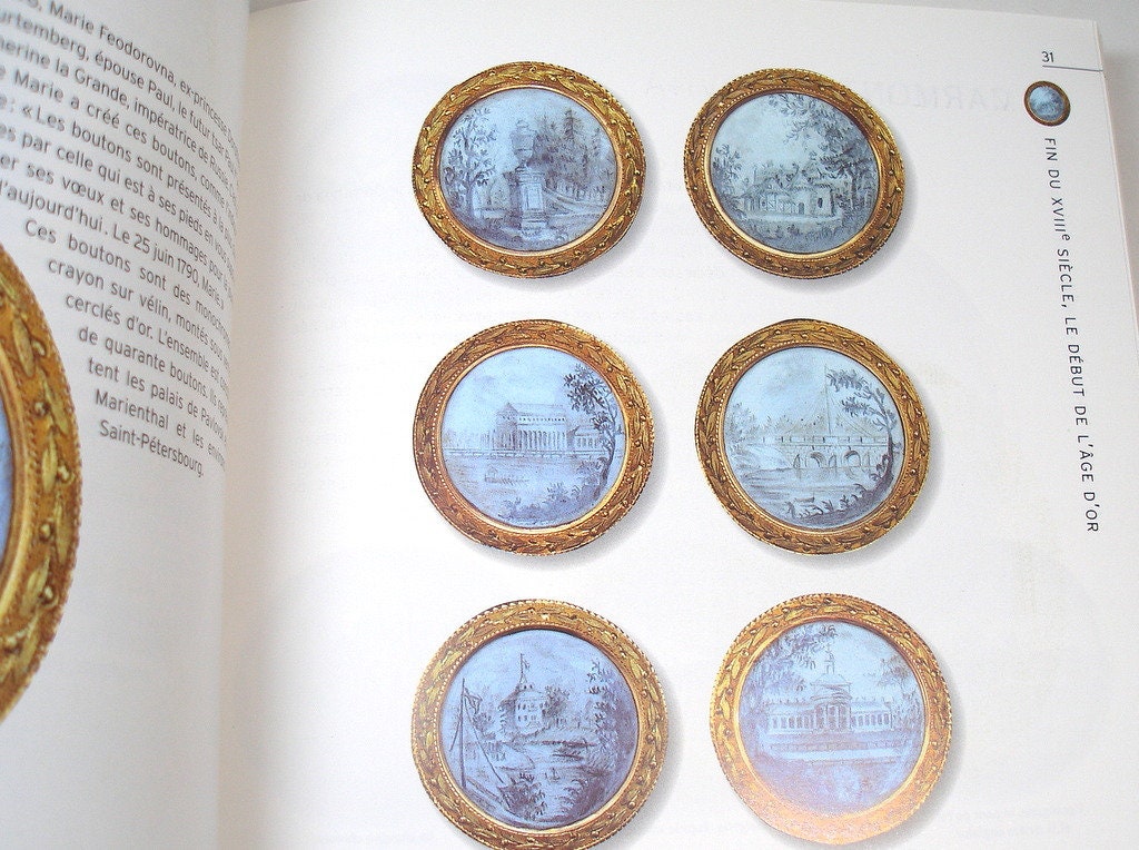 Boutons by Loic Allio. 1st Edition Book of Buttons, Antique