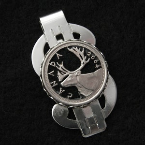 Canadian Quarter Money Clip