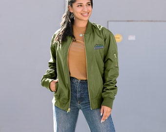 Chaqueta bomber reciclada de primera calidad