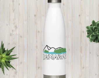 Wasserflasche aus Edelstahl