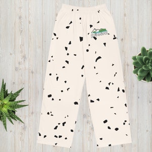 All-over print unisex wide-leg pants