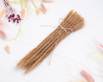 In stock 10pcs/pcs Human Hair dreadlock extensions. Natural Dreads 8/ light Blonde Ash | Aschblond