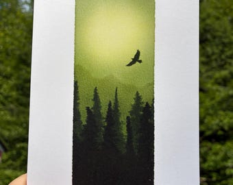 Over in the Forest Note Card (blank inside)