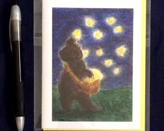 Die Karte zum Aufstellen der Sterne (innen unbedruckt)
