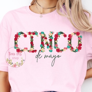 Cinco de Mayo Png, Mexican Floral Png, May 5th Svg, Fiesta Png, Cinco de Mayo Shirt design, Fiesta Shirt Png, Cinco de Mayo Sublimation Svg