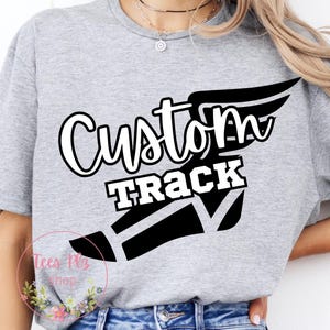 Benutzerdefinierter Track-Teamname Png, benutzerdefinierter Track Png, Leichtathletik-Png, personalisiertes Track-Shirt Png, Läufername Benutzerdefinierte Png-Track-Sublimation