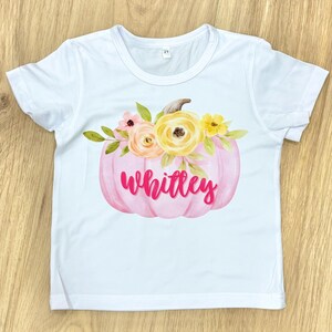 Custom Kids Halloween Shirt, Personalized Halloween Name Tee, Personalized Halloween Tee, Girls Halloween Tee Custom Halloween Toddler Shirt