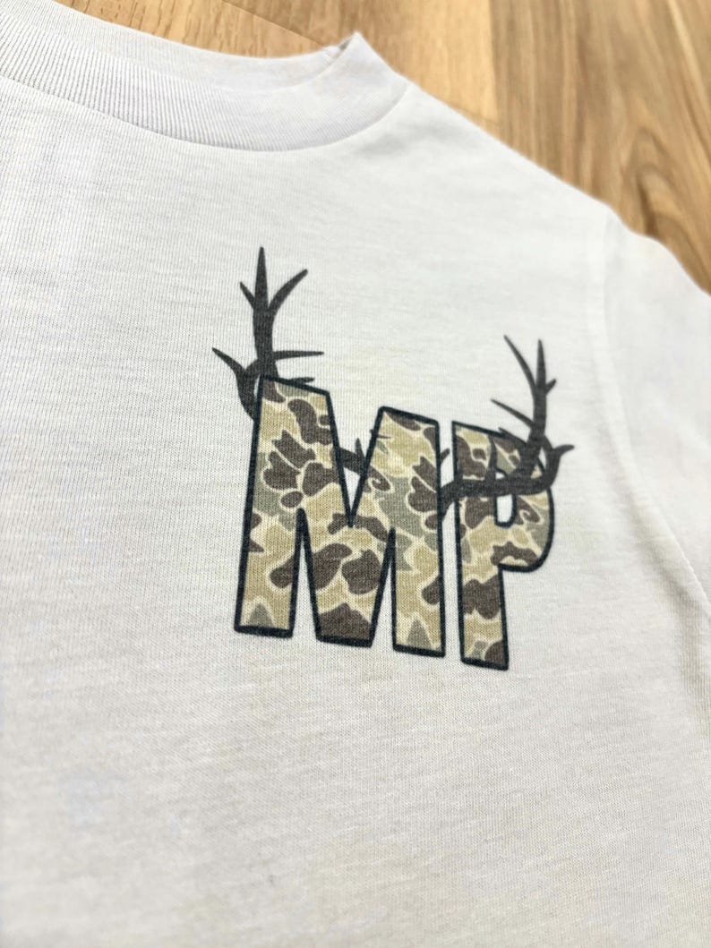 Personalized Deer Season Kids Shirt, Custom Toddler Buck Hunting Outfit, Whitetail and Mule Deer Tee, Custom Deer Season Shirt, Camo Tee