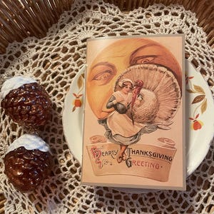 Vintage-looking Thanksgiving Notebook