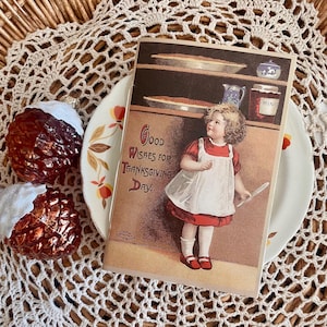 Vintage-looking Thanksgiving Notebook