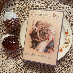 Vintage-Inspired Thanksgiving Notebook