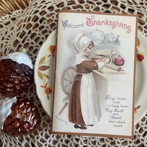 Vintage-looking Thanksgiving Notebook