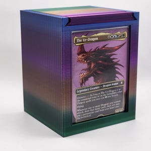 Caja de baraja de cartas magnética Showcase