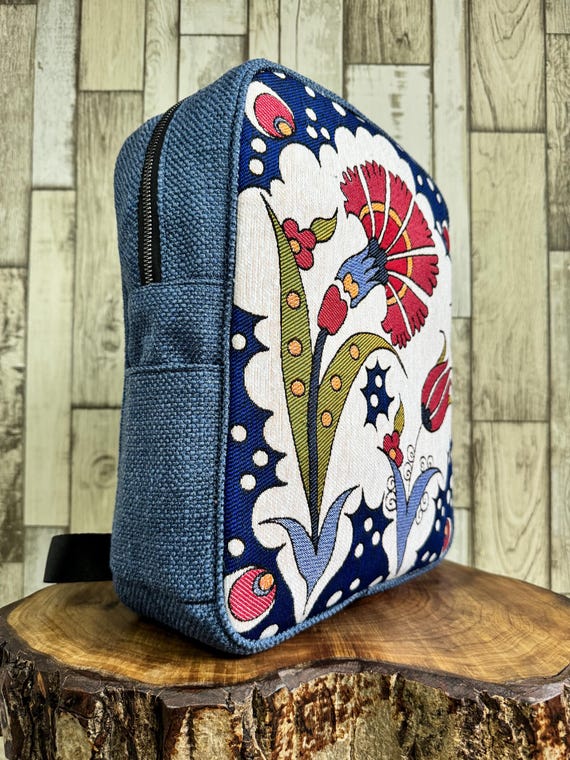damen rucksack rucksack blumenprint