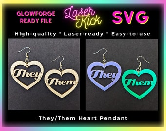 Nonbinary SVG Digital Download Transgender Pride Earrings