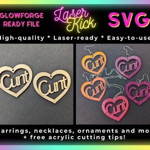 Cunt SVG Descarga digital Doll Font Pendiente divertido
