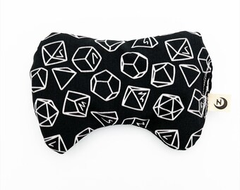 Wrist Cushion - Made with DnD B&W Dice Fabric
