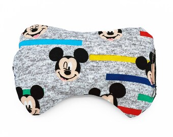 Wrist Cushion - Made With Mickey Mouse Geometric Fabric, Carpal Tunnel Support